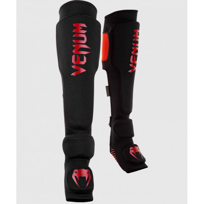 Протектори за крака - VENUM - KONTACT EVO SHINGUARDS / BLACK/RED​